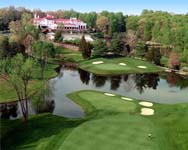 Actual course photo of Congressional Golf Course.  Click to enlarge.  Copyright Microsoft Coporation.